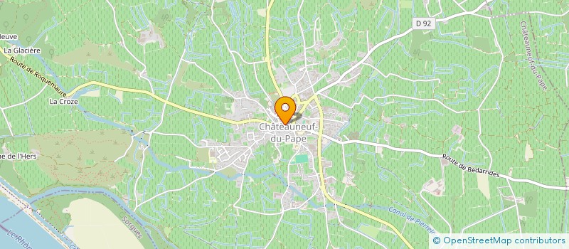 localisation de l'entreprise MONSIEUR CYRIL CARNIEL  CHATEAUNEUF-DU-PAPE