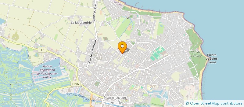 localisation de l'entreprise MONSIEUR CYRIL CARON  NOIRMOUTIER-EN-L'ILE