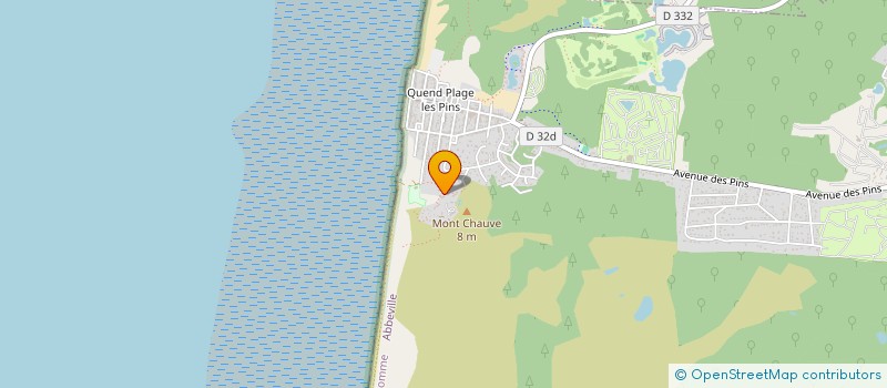 localisation de l'entreprise MONSIEUR CYRIL CARPENTIER  QUEND