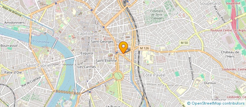 localisation de l'entreprise MONSIEUR CYRIL CARPIGNANO à TOULOUSE