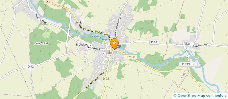 localisation de l'entreprise MONSIEUR CYRIL CARQUEVILLE  SENS