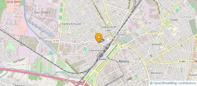 localisation de l'entreprise MONSIEUR CYRIL CARQUIN  REIMS