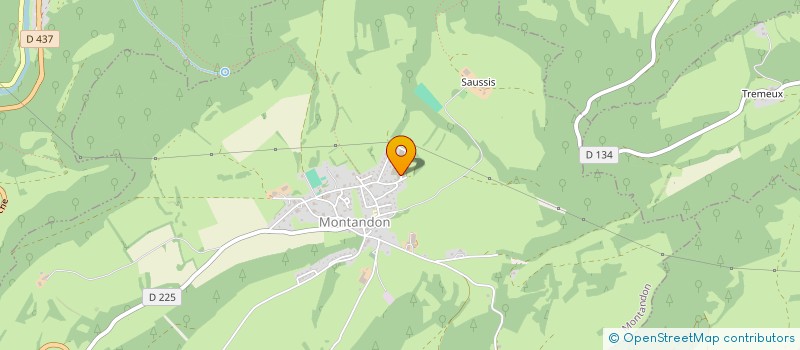 localisation de l'entreprise MONSIEUR CYRIL CARTIER  MONTANDON