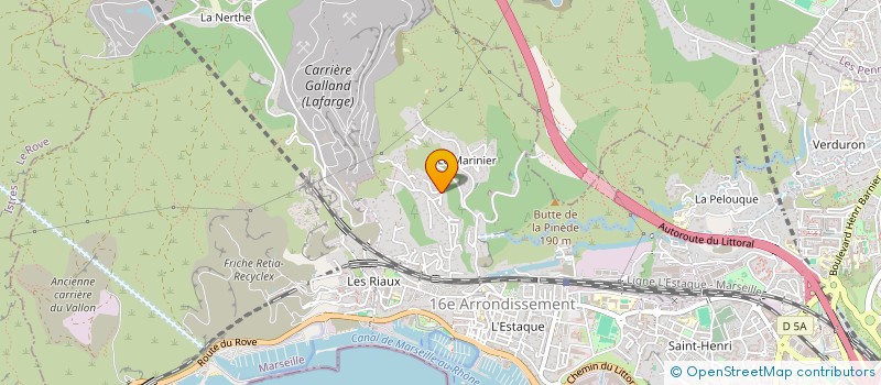 localisation de l'entreprise MONSIEUR CYRIL CASSANY  MARSEILLE