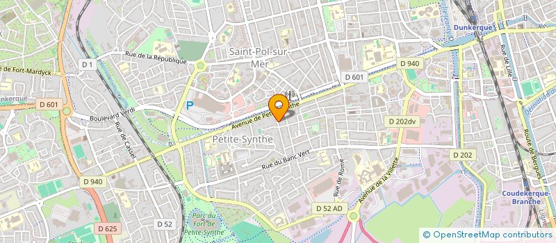 localisation de l'entreprise MONSIEUR CYRIL CASTELIN à DUNKERQUE