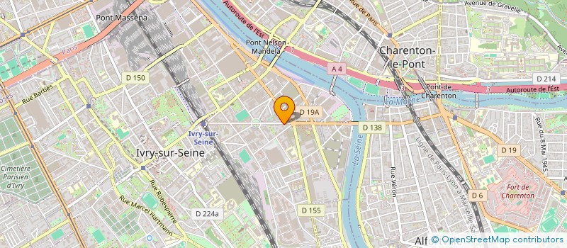 localisation de l'entreprise MONSIEUR CYRIL CAUCHARD  IVRY-SUR-SEINE