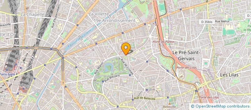 localisation de l'entreprise MONSIEUR CYRIL CAVALIE  PARIS