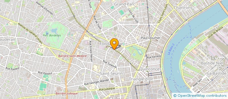 localisation de l'entreprise MONSIEUR CYRIL CAZCARRA  BORDEAUX