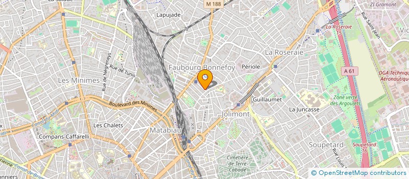localisation de l'entreprise MONSIEUR CYRIL CAZOTTES à TOULOUSE
