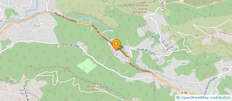 localisation de l'entreprise MONSIEUR CYRIL CESARINI  LA VALETTE-DU-VAR