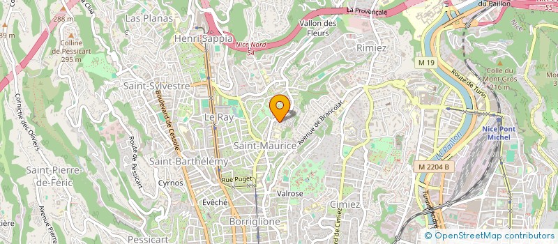 localisation de l'entreprise MONSIEUR CYRIL CESARINI à NICE