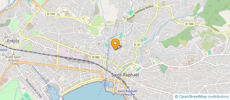 localisation de l'entreprise MONSIEUR CYRIL CHAIX à SAINT-RAPHAEL