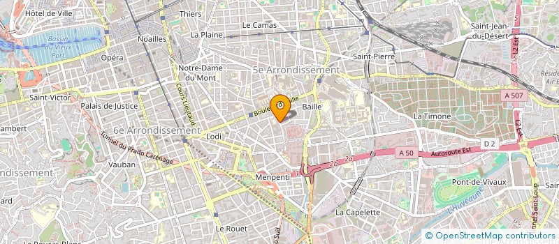 localisation de l'entreprise MONSIEUR CYRIL CHAMBARD à MARSEILLE