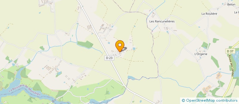 localisation de l'entreprise MONSIEUR CYRIL CHAMPAIN à LA BOISSIERE-DE-MONTAIGU
