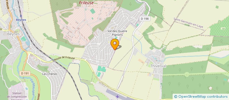 localisation de l'entreprise MONSIEUR CYRIL CHANCIBOT  BEYNES