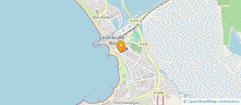 localisation de l'entreprise MONSIEUR CYRIL CHANTRE  LE GRAU-DU-ROI