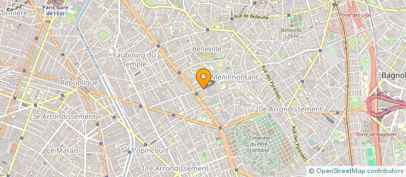 localisation de l'entreprise MONSIEUR CYRIL CHAPELLIER  PARIS