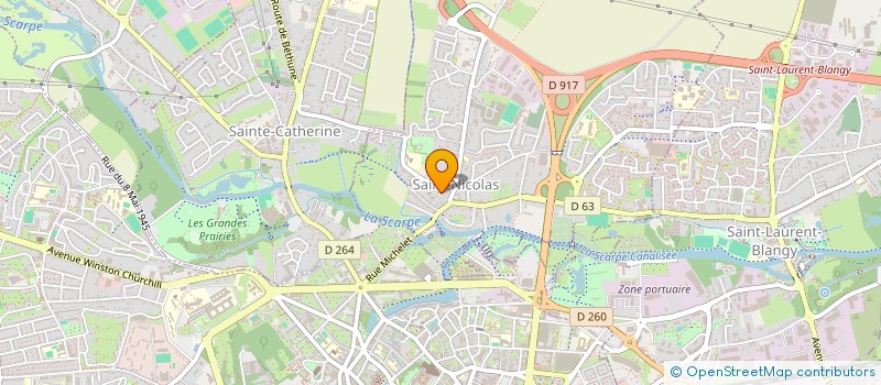 localisation de l'entreprise MONSIEUR CYRIL CHARLUTEAU  SAINT-NICOLAS