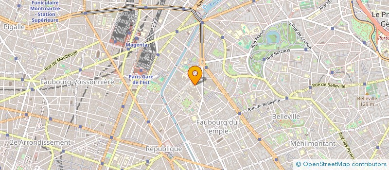 localisation de l'entreprise MONSIEUR CYRIL CHATEAU  PARIS