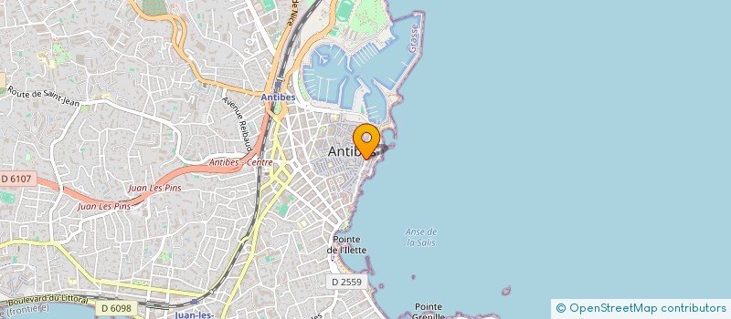 localisation de l'entreprise MONSIEUR CYRIL CHATELET  ANTIBES