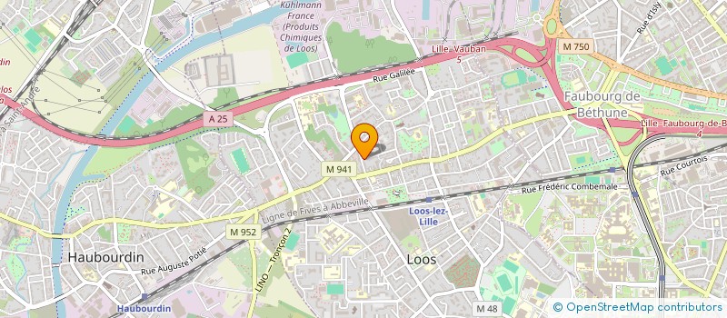 localisation de l'entreprise MONSIEUR CYRIL CHAUDRON  LOOS