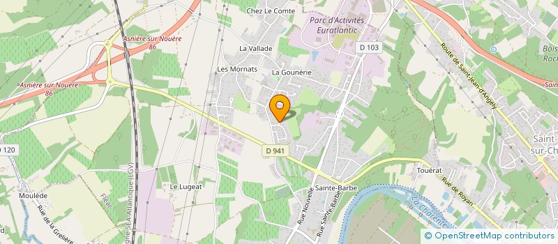 localisation de l'entreprise MONSIEUR CYRIL CHAUSSEPIED à FLEAC