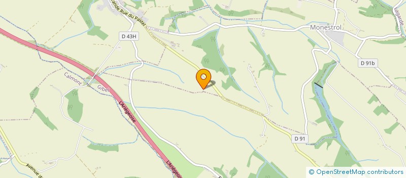 localisation de l'entreprise MONSIEUR CYRIL CHENEAU  MONESTROL