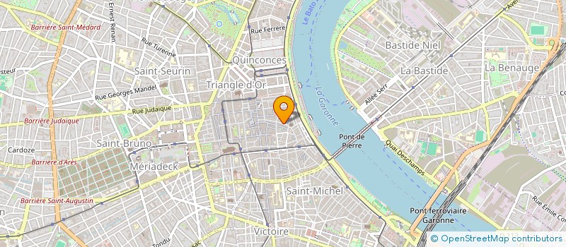 localisation de l'entreprise MONSIEUR CYRIL CHIARANDINI  BORDEAUX