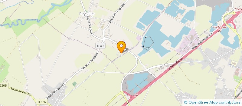 localisation de l'entreprise MONSIEUR CYRIL CHICO  PEYSSIES