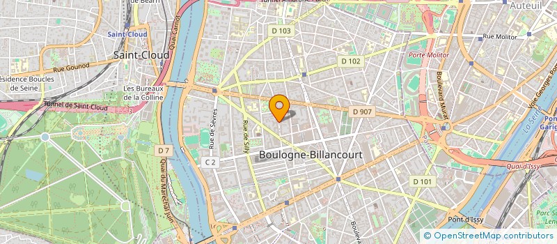 localisation de l'entreprise MONSIEUR CYRIL CHOUCHAN à BOULOGNE-BILLANCOURT