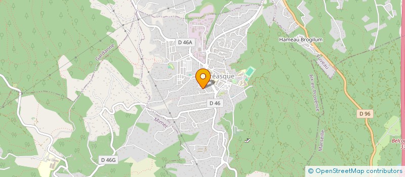 localisation de l'entreprise MONSIEUR CYRIL CIAVATTI  GREASQUE