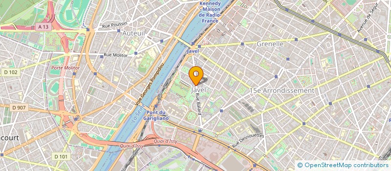 localisation de l'entreprise MONSIEUR CYRIL CINCET  PARIS