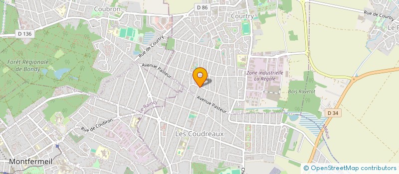 localisation de l'entreprise MONSIEUR CYRIL CLAMONT à COURTRY