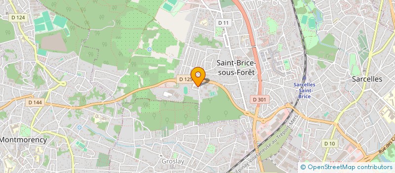localisation de l'entreprise MONSIEUR CYRIL CLARO à SAINT-BRICE-SOUS-FORET