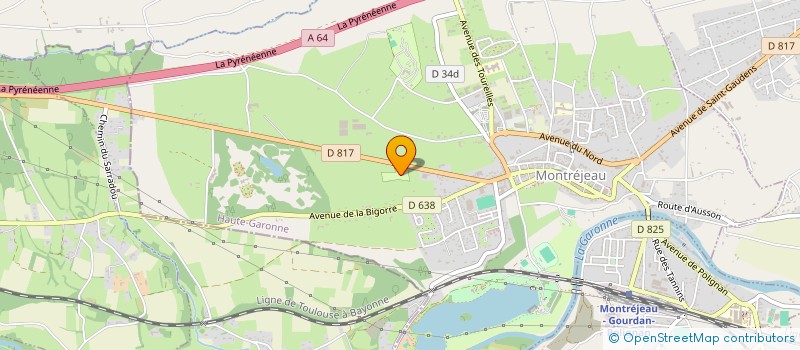 localisation de l'entreprise MONSIEUR CYRIL CLAVERIE à MONTREJEAU