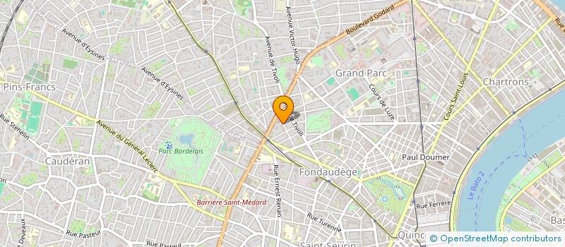 localisation de l'entreprise MONSIEUR CYRIL CLEMENT  BORDEAUX