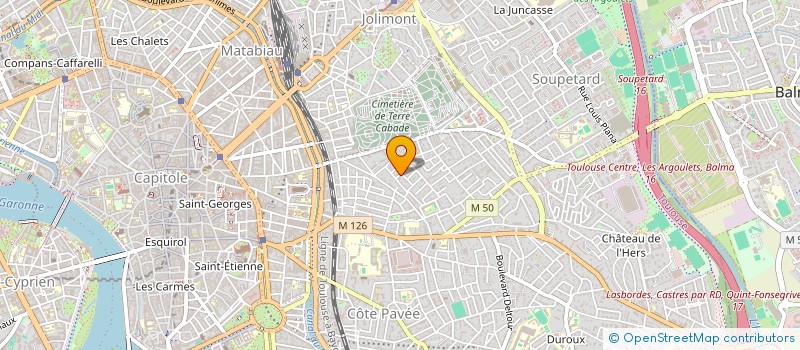 localisation de l'entreprise MONSIEUR CYRIL CLEMENT à TOULOUSE