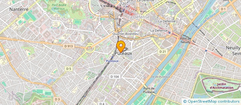 localisation de l'entreprise MONSIEUR CYRIL COHEN  PUTEAUX