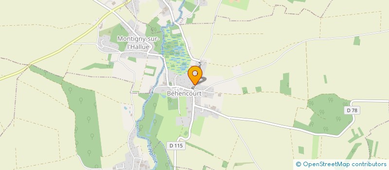 localisation de l'entreprise MONSIEUR CYRIL COINTE  PIERREGOT