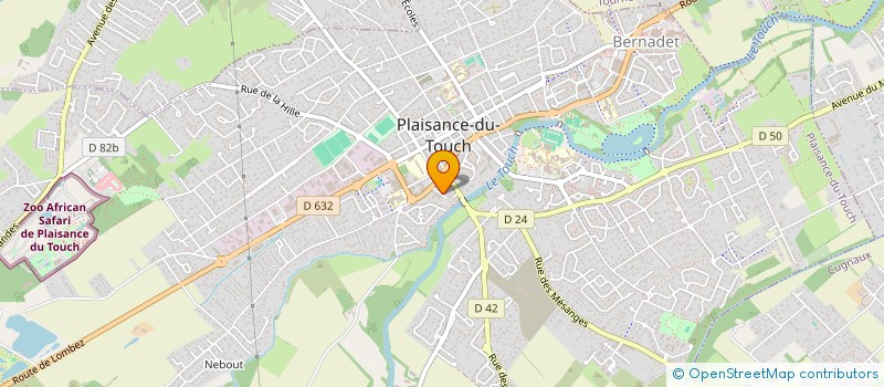 localisation de l'entreprise MONSIEUR CYRIL COINTREL  PLAISANCE-DU-TOUCH