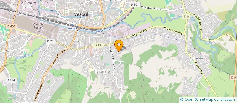 localisation de l'entreprise MONSIEUR CYRIL COLAU  NAVENNE