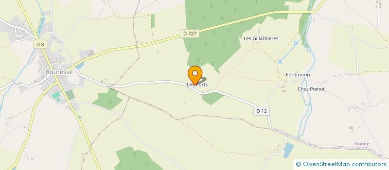 localisation de l'entreprise MONSIEUR CYRIL COLIN  PERSAC