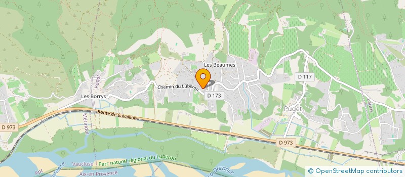 localisation de l'entreprise MONSIEUR CYRIL COMETTO  PUGET