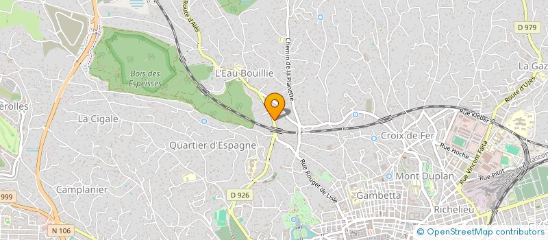 localisation de l'entreprise MONSIEUR CYRIL CONFORT  NIMES