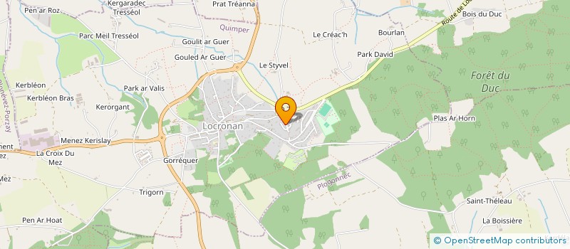 localisation de l'entreprise MONSIEUR CYRIL CONNAN à LOCRONAN