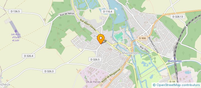 localisation de l'entreprise MONSIEUR CYRIL COPPIN à PIERRES