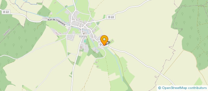 localisation de l'entreprise MONSIEUR CYRIL CORDIER  VALAY