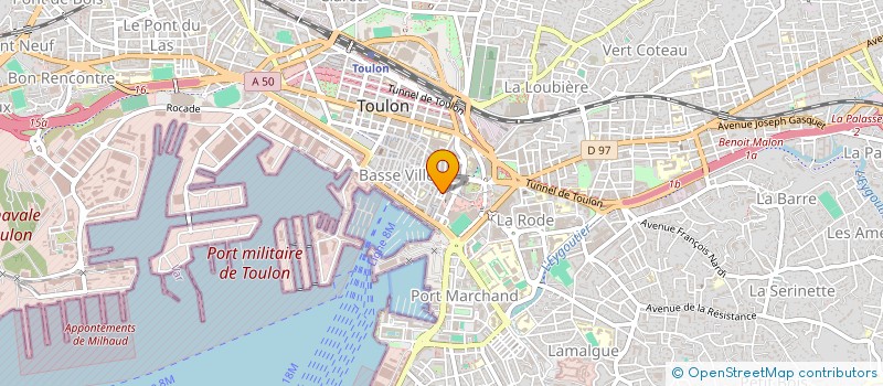 localisation de l'entreprise MONSIEUR CYRIL COSMANO  TOULON