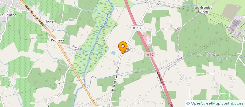 localisation de l'entreprise MONSIEUR CYRIL CREMOUX  CEZAC