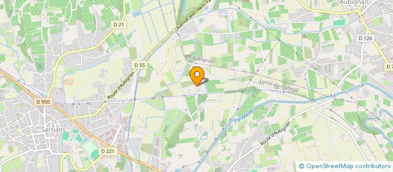 localisation de l'entreprise MONSIEUR CYRIL CRIVELLARO  LORIOL-DU-COMTAT